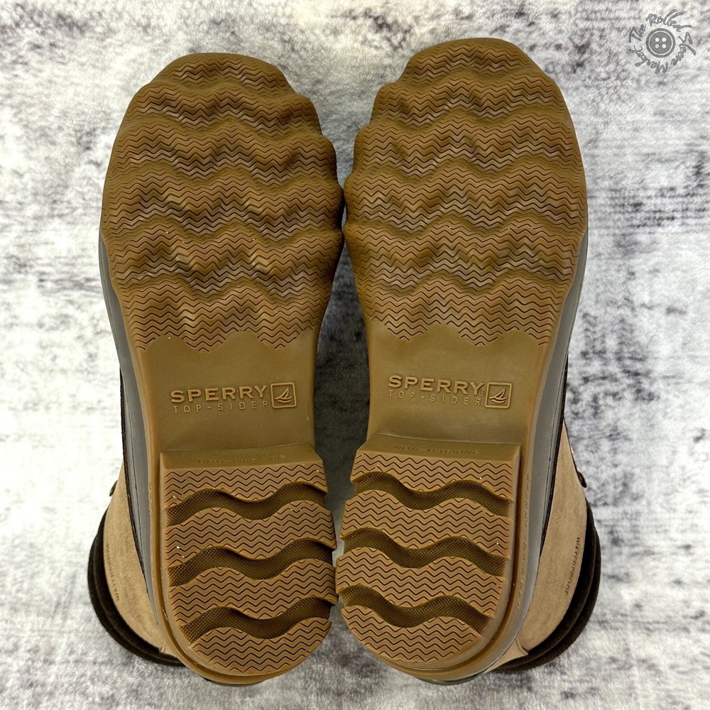 Sperry Brown and Black Men's Boots - Picture 6 of 8